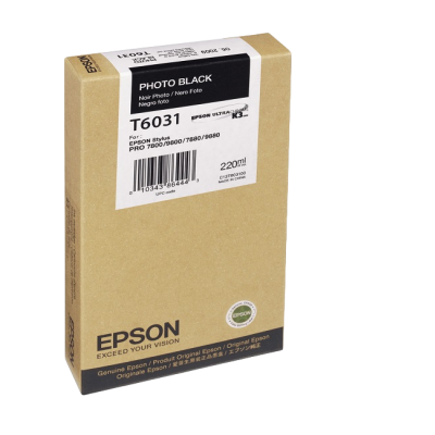 EPSON Tinte photo schwarz 220ml Stylus Pro 7800/7880/9800/9880