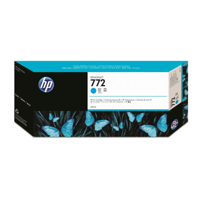 HP 772 Original Tinte cyan Standardkapazität 300ml 1er-Pack