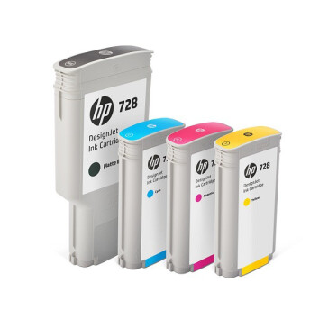 HP 728  Tintenpatrone 130 ml 4 Farben