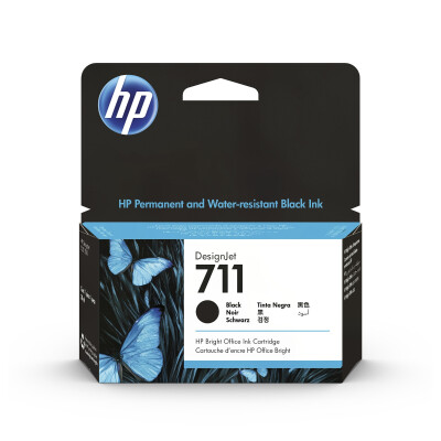 HP 711 Original Tinte schwarz Standardkapazität 38ml 1er-Pack